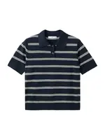 MANGO Sveter 'LUCCAMC'  slonová kosť / námornícka modrá