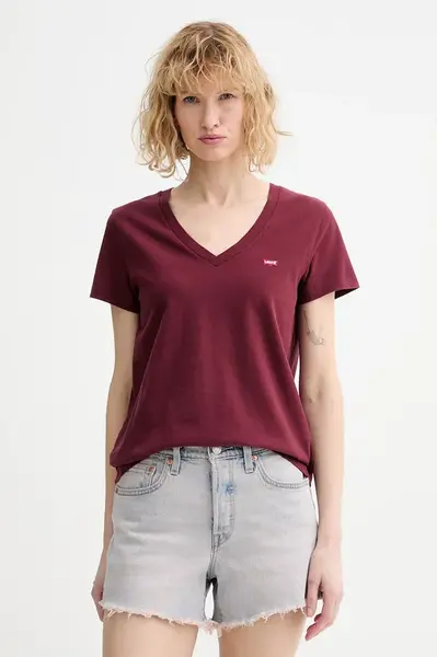 Bavlněné tričko Levi's PERFECT VNECK