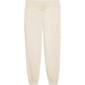 Puma MAXIMAL METALLIC COMFORT FL Dámske tepláky, béžová, veľkosť