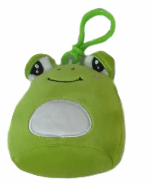 Plyšový přívěsek žába