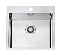 Alveus Pure - Drez 52x53 cm, Quick-Close, nerezová 1149513