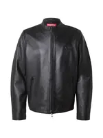 DIESEL Prechodná bunda  čierna