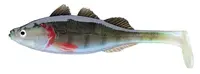 Daiwa gumová nástraha prorex live perch blue perch - 7,5 cm 4 g