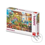 Puzzle Malířský ateliér - puzzle z kategorie Umělecké