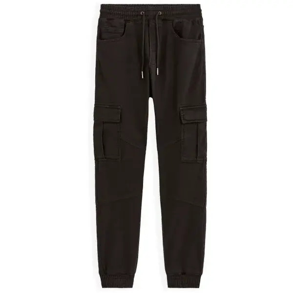 CELIO COKIT4 Pánske voľnočasové nohavice, čierna, veľkosť