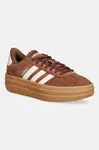 Semišové tenisky adidas VL Court Bold