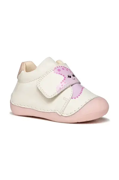 Detské kožené poltopánky Geox TUTIM