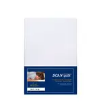 SCANquilt dětské prostěradlo JERSEY ELASTIC LYCRA bílá 60 x 120 cm na výšku matrace až 15 cm