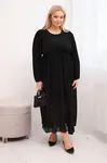 Kesi Włoski Plus Size plisované šaty