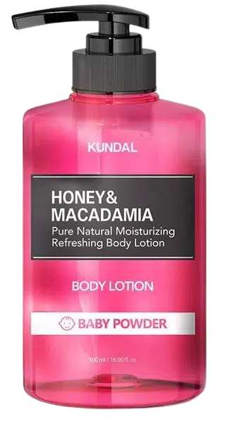 KUNDAL Honey&Macadamia Body Lotion - vyživující tělové mléko s vanilkou 500 ml