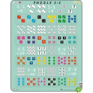 Larsen Puzzle Násobení s kostkami