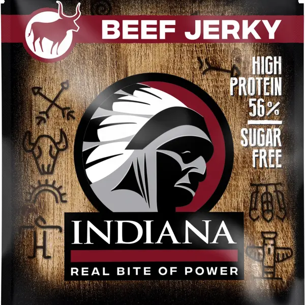 INDIANA JERKY Hovězí Natural 25 g