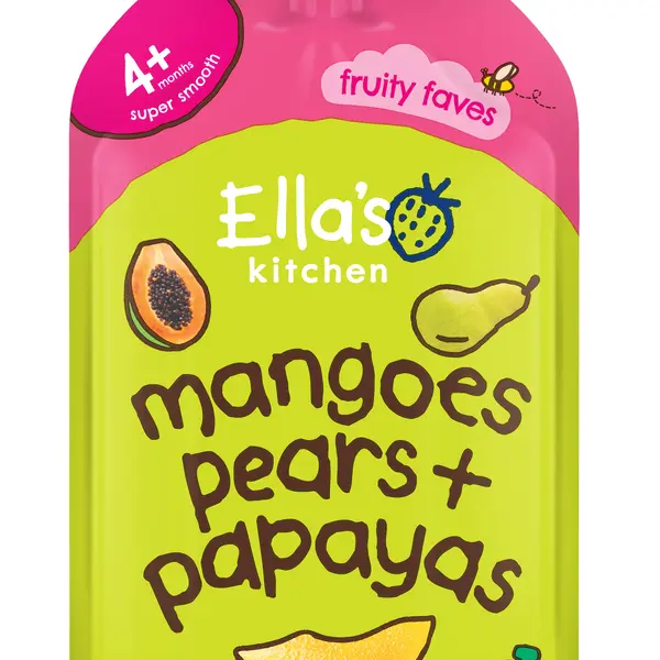 ELLA'S KITCHEN BIO Mango, hruška a papája 120 g