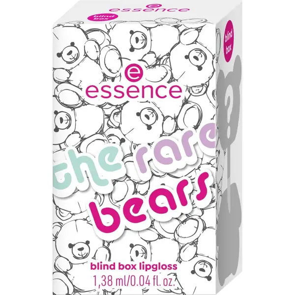 essence the rare bears blind box lipgloss třpytivý lesk na rty 1.38 ml