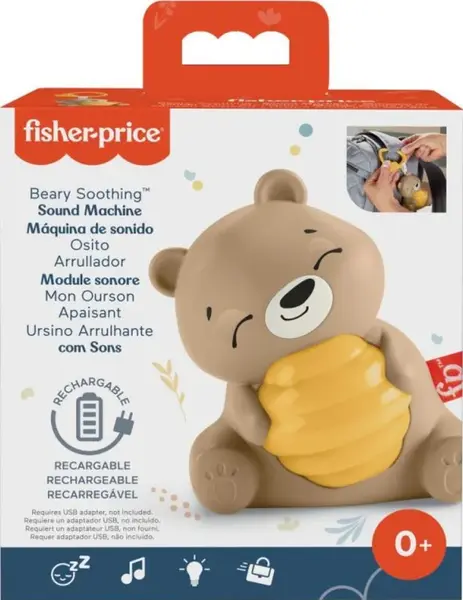 FP ZKLIDŇUJÍCÍ HRAJÍCÍ MEDVÍDEK - Fisher Price (HRB18)