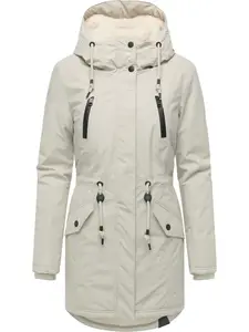 Ragwear Zimná parka 'Elsien'  krémová