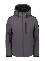 No Excess Prechodná bunda 'Kai'  tmavosivá