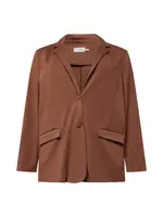 Fransa Curve Blejzer 'PLANO'  karamelová