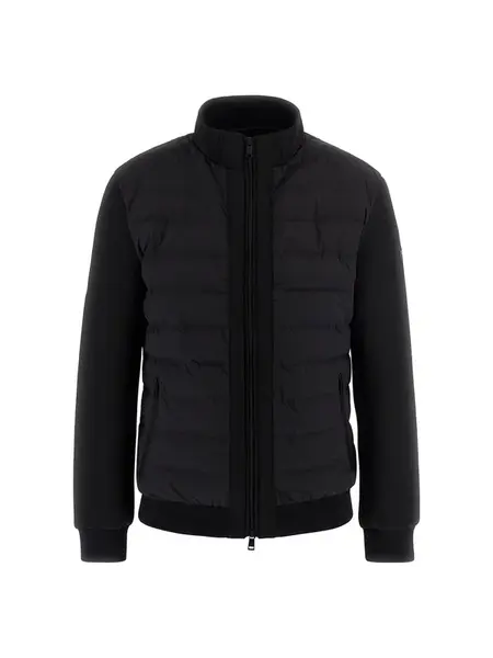 GUESS Prechodná bunda  čierna