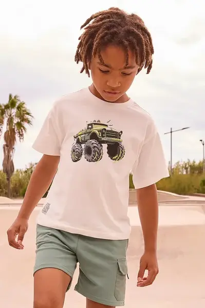 Dětské bavlněné tričko Mayoral