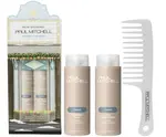Dárková sada pro hydrataci a regeneraci vlasů Paul Mitchell The Classic Trio + hřeben zdarma + dárek zdarma