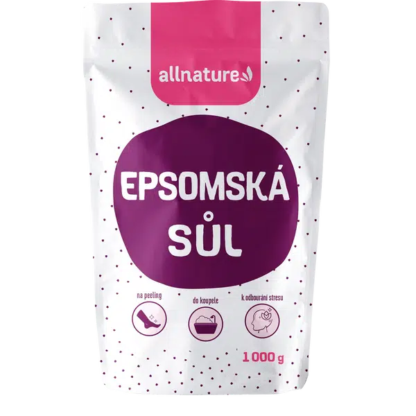 ALLNATURE Epsomská sůl 1000 g