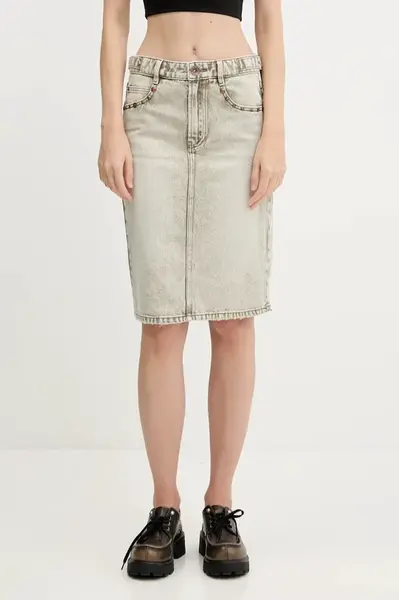 Bavlněná džínová sukně Miss Sixty