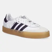 Kožené tenisky adidas Originals Sambae bílá barva, JS3941