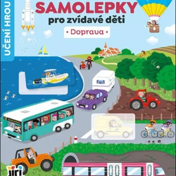 Samolepky pro zvídavé děti Doprava