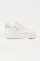 Kožené tenisky Karl Lagerfeld KREEPER LO dámské, bílá barva, KL42311A