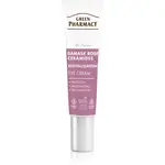Green Pharmacy Damask Rose & Ceramides Eye Cream revitalizační oční krém 15 ml