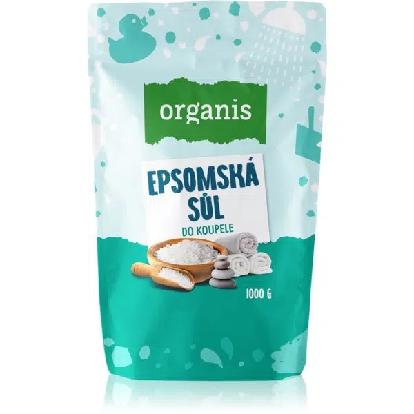 Organis Epsomská sůl sůl do koupele 1000 g