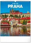 Kalendář 2026 nástěnný: Praha, 30 x 34 cm
