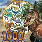 1000 samolepek v sešitu Dinosauři