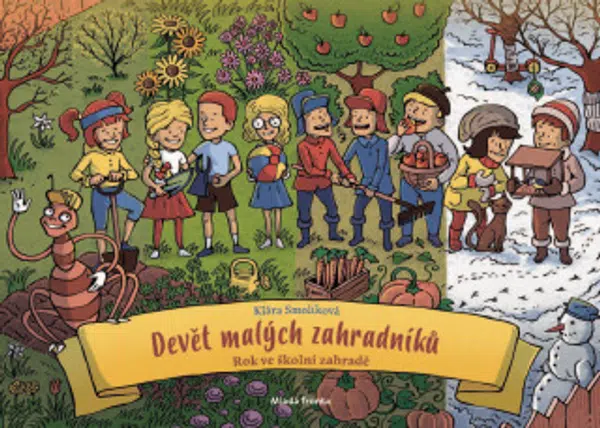 Devět malých zahradníků - Klára Smolíková - e-kniha