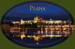 Magnetka MO Praha Hradčany noční