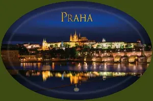 Magnetka MO Praha Hradčany noční