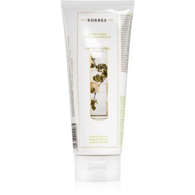 Korres Aloe & Dittany kondicionér pro normální vlasy 200 ml