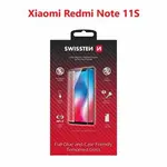 Tvrzené sklo Swissten Full Glue, Color Frame, Case Friendly pro Xiaomi Redmi Note 11s, černá