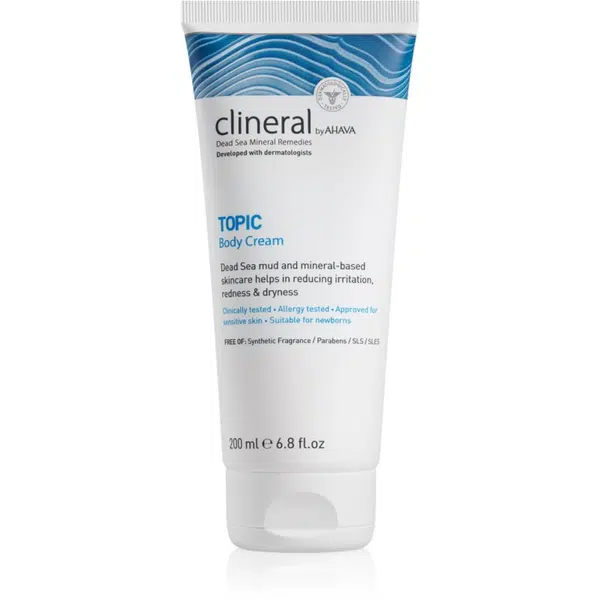 AHAVA Clineral TOPIC zklidňující tělový krém pro atopickou pokožku 200 ml