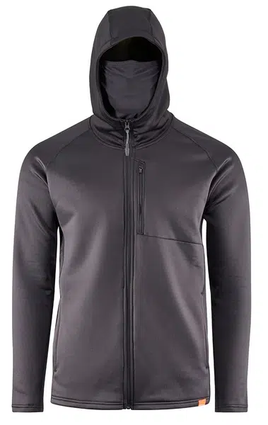 Grundéns termomikina grundies thermal fz hoodie black - xl