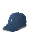 Bavlněná baseballová čepice Polo Ralph Lauren žlutá barva, hladká, 211912843