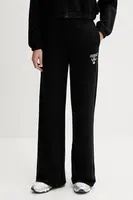 Tepláky Guess ROBERTA béžová barva, s aplikací, V5RB12 KC3D2