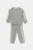 Dětská tepláková souprava adidas šedá barva, JV9852