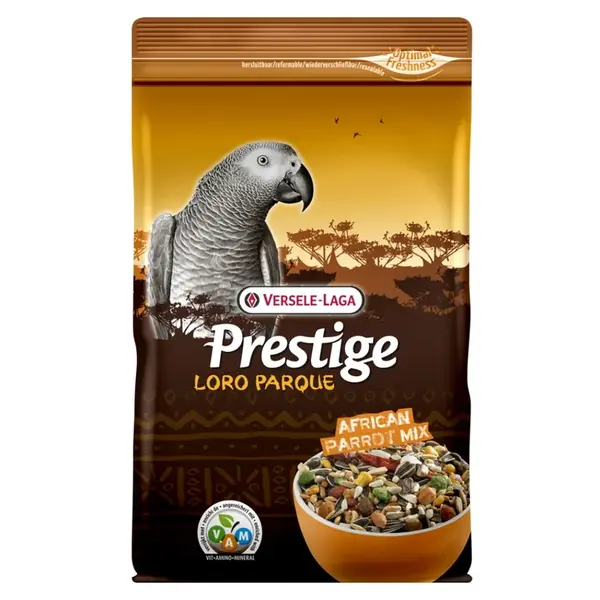 VERSELE LAGA Prestige Loro Parque Mix Afrikan Parrot krmivo pro žaka, Hmotnost balení: 1 kg