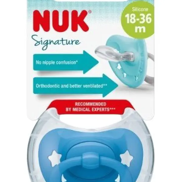 NUK Dudlík Signature 18-36 m