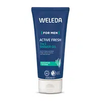 Weleda For Men Active Fresh 3in1 Sprchový gel 200 ml