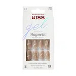 KISS Gelové nehty Gel Fantasy Magnetic (Drama) 28 ks