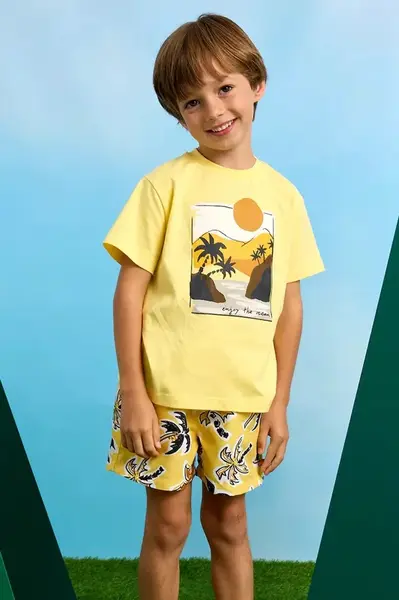 Dětské bavlněné tričko Mayoral