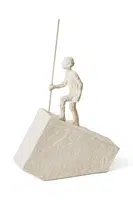 Dekorativní figurka Kähler Astro Capricorn bílá barva
